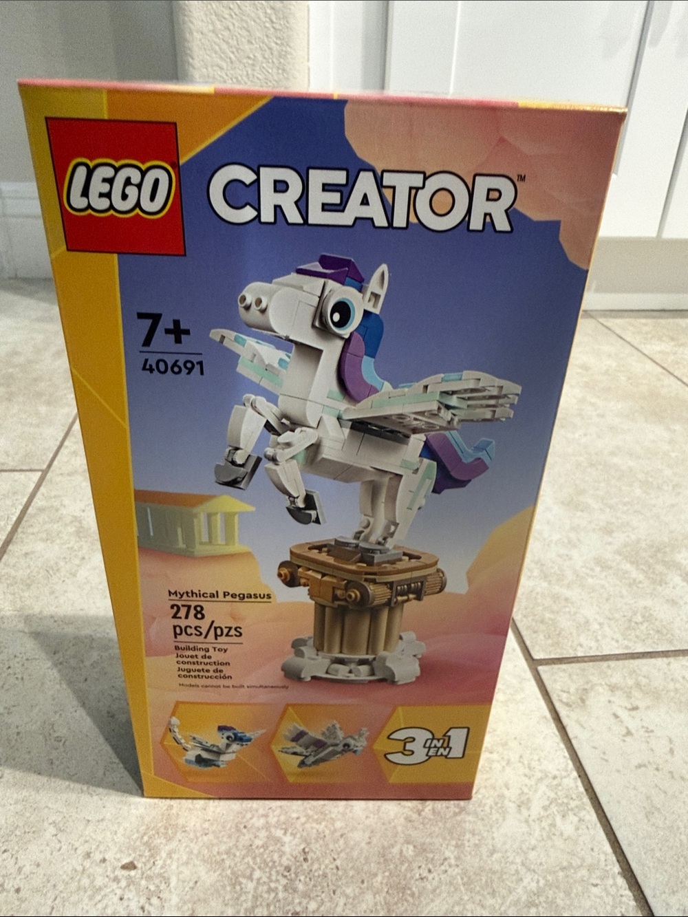 LEGO 3in1 Creator Mythical Pegasus 40691 NWT UNOPENED